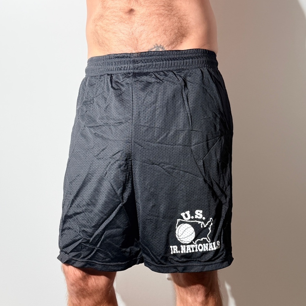 Men's Black Athletic Shorts